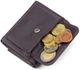 Кошелек ST Leather Accessories 18325 Фиолетовый - изображение 5