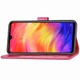 Чехол Clover для Xiaomi Redmi 7 книжка кожа PU малиновый - изображение 5