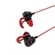 Ігрові навушники зі зйомним мікрофоном HOCO M45 Promenade. Red-Black - зображення 2