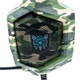 Игровые наушники с микрофоном ONIKUMA Gaming with LED K8. Camouflage-Green - изображение 3