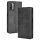 Чохол-книжка Deexe Retro Style для Xiaomi Redmi 9T - Black - зображення 1