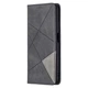 Чехол-книжка с кармашками UniCase Geometric Pattern для Xiaomi Redmi 9T - Black - изображение 2