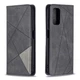 Чехол-книжка с кармашками UniCase Geometric Pattern для Xiaomi Redmi 9T - Black - изображение 4
