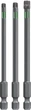 Набор торсионных бит KWB, Torx, T25, T30, T40, 3 шт (123242) - изображение 1
