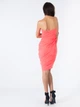Платье миди с драпировкой ASOS AS492273 XS (13329XS) Розовый - изображение 2