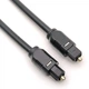 Кабель аудіо оптичний Lucom Toslink 2.0m D=4.0mm Optical S/PDIF чорний(62.09.8024) - зображення 3