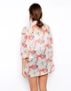 Oversize - блуза с цветочным принтом ASOS AS480410 2XS (108122XS) Цветочный принт - изображение 2