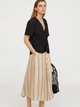 Блуза з драпіруванням H&M 0646266 M (63676M) Чорний - зображення 1
