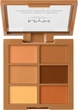 Палетка кремовых консилеров NYX Professional Makeup 3C Palette - Conceal, Correct, Contour 03 Deep 9 г (800897831493) - изображение 2