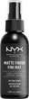 Спрей-фіксатор макіяжу NYX Professional Makeup Matte Finish Long Lasting 60 мл (800897813710) - зображення 1
