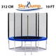 Батут SkyJump 10 фт., 312 см с защитной сеткой - изображение 2
