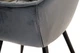 Стул для кухни и гостиной Vetro Mebel M-65 Серый (M-65-grey-velvet/ black) - изображение 10