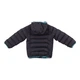 Стьобана куртка NANO F18M1250-Black чорний з бірюзовим 90 - 98 см (F18M1250-Black-2) - зображення 2