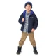 Стеганая куртка NANO F20M1251-Dknavy темно-синий 136 - 144 см (F20M1251-Dknavy-10) - изображение 3