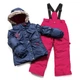 Зимовий термокомплект Peluche&Tartine F17M52EF-Navymauve_Framboise малиновий з темно-синім 130 - 138 см (F17M52EF-Navymauve_Framboise-8) - зображення 1