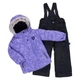 Зимний термокомплект Peluche&Tartine F19M50EF-Paleberry_Black сиреневый 130 - 138 см (F19M50EF-Paleberry_Black-8) - изображение 1