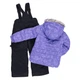 Зимний термокомплект Peluche&Tartine F19M50EF-Paleberry_Black сиреневый 130 - 138 см (F19M50EF-Paleberry_Black-8) - изображение 2