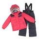 Зимовий термокомплект Peluche&Tartine F18M63EG-Reallyred_Deepgray червоний 130 - 138 см (F18M63EG-Reallyred_Deepgray-8) - зображення 1