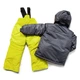 Зимовий термокомплект Peluche&Tartine F17M61EG-Smoke_Glowlime сіро-лимонний 130 - 138 см (F17M61EG-Smoke_Glowlime-8) - зображення 2