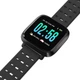 Розумний Фітнес Браслет Supero Smart Band Y8 Original З Тонометром Чорно-Сірий - зображення 3