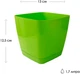 Горшок для цветов Form-Plastic Тоскана Квадро-13 1,7 л фисташка (0731-042) - изображение 2