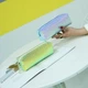 Незвичайний яскравий пенал золотий - зображення 2