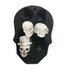Силиконовая форма для льда 3D skull ice Bridi 6 черепов - изображение 1