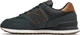 Мужские кроссовки New Balance 574 Luxe ML574NBI 39 (7) 25 см (193362203353) - изображение 2