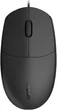 Комп'ютерна мишка Rapoo N100 Black, Optical, USB, 800-1600 dpi, довжина кабелю 1.2 м (N100 Black) N100 BLACK - зображення 2