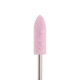 Фреза корундовая Nail Drill для маникюра и педикюра (Пуля, большая удлинённая) 45-1, диаметр 6 мм, розовая - изображение 1