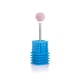 Фреза корундовая Nail Drill для маникюра и педикюра (Шарик) 45-15, диаметр 8 мм, розовая - изображение 2