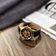 Мужские часы Forsining 8099 Black-Gold-Black (1059-0001) - изображение 6