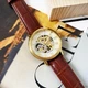 Мужские часы Forsining 8099 Brown-Gold-White (1059-0008) - изображение 7