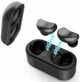 Беспроводные наушники Remax 3D стереозвук Bluetooth 5.0 с зарядной коробкой Чёрные (TWS-5-W) - изображение 4