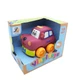 Машинка виниловая мягкая JazToys VinylToys Cherry Cabs, вишнёвая - изображение 4