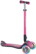 Самокат Globber Elite Deluxe 3 колеса з підсвіткою до 50 кг 3+ Рожевий (444-410) (4897070184794) - зображення 1