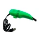 Мини-пылесос для чистки клавиатуры и компьютера от USB Vacuum FD-368 Зеленый - изображение 1