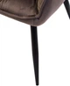 Стул для кухни и гостиной Vetro Mebel M-65 Коричневый (M-65-brown-velvet/ black) - изображение 10