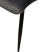 Стул для кухни и гостиной Vetro Mebel N-46 Серый (N-46-grey-velvet/ black) - изображение 8