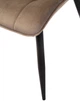 Стул для кухни и гостиной Vetro Mebel N-46 Капучино (N-46-cappuccino-velvet/ black) - изображение 9