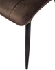 Стул для кухни и гостиной Vetro Mebel N-46 Коричневый (N-46-brown-velvet/ black) - изображение 8