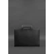 Женская кожаная сумка для ноутбука и документов BlankNote BN-BAG-36-g Черная - изображение 3