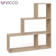 Трикутний стелаж Vicco Asym, 4 комірки, сонома - зображення 5