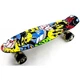 Пенні борд дитячий Space Sport Cool Draft Joker ABEC-7 пластиковий Різнокольоровий 55х15 см (DP-716693028) - зображення 2
