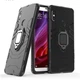 Противударний чехол Iron Man Ring для Xiaomi Note 5 / Xiaomi Redmi Note 5 PRO бампер бронірований з кільцем під магнітом Чорний - зображення 1