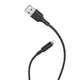 Кабель Hoco X25 USB to Lightning 1m черный - изображение 1