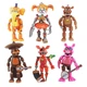 Ігровий набір Five Nights at freddy's A10 6 героїв 5 п'ять ночей з Фредді Розбірні на частини (Аніматроніки Фнаф Фреді) - зображення 1