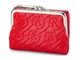 Женский кошелек из кожи высшего сорта Burberry 5637 E Red красный - изображение 1