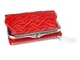 Женский кошелек из кожи высшего сорта Burberry 5637 E Red красный - изображение 7