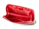 Кожаная женская косметичка Moro&Jenny 59057 E Red красная - изображение 2